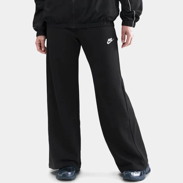 Nike Women's Mid-Rise Wide-Leg Club Fleece Sweatpants