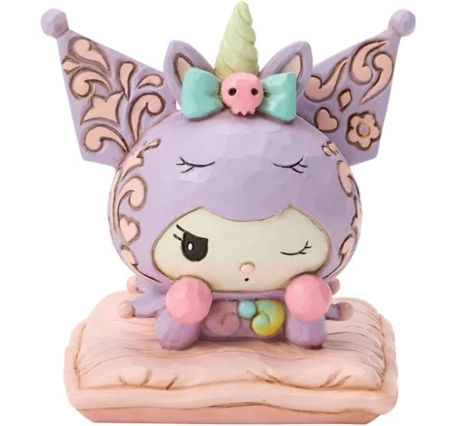 Jim Shore Sanrio Kuromi Unicorn Figurine
