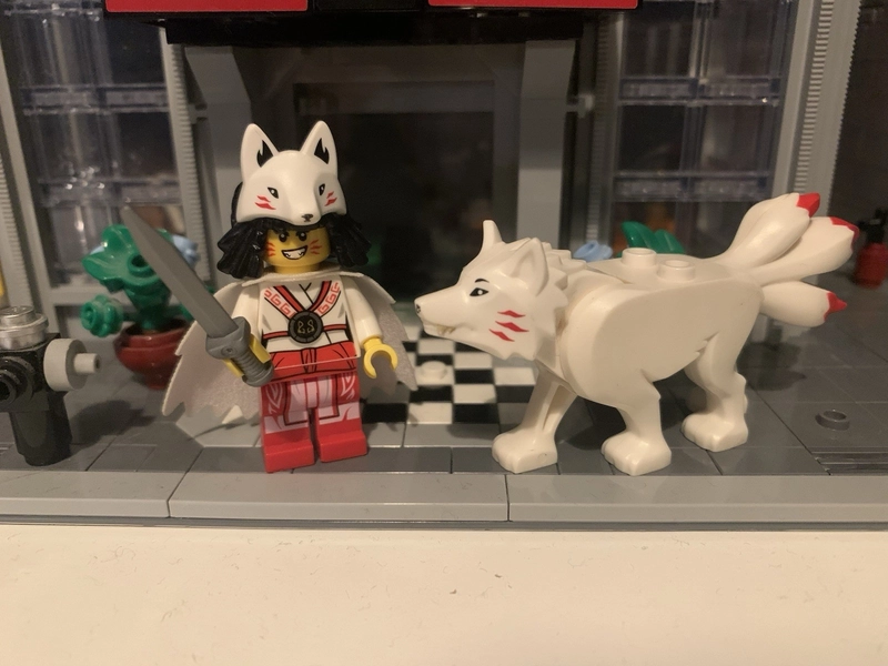 LEGO Ninjago Akita Minifgure and Wolf Version 2019 Limited Edition
