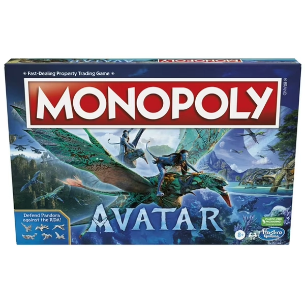 Monopoly: Avatar Edition Board Game for 2-6 Players, Family Games for Ages 8 and Up