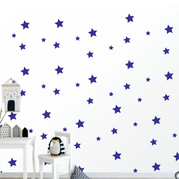 Adesivo De Parede Estrelinhas Varias Cores