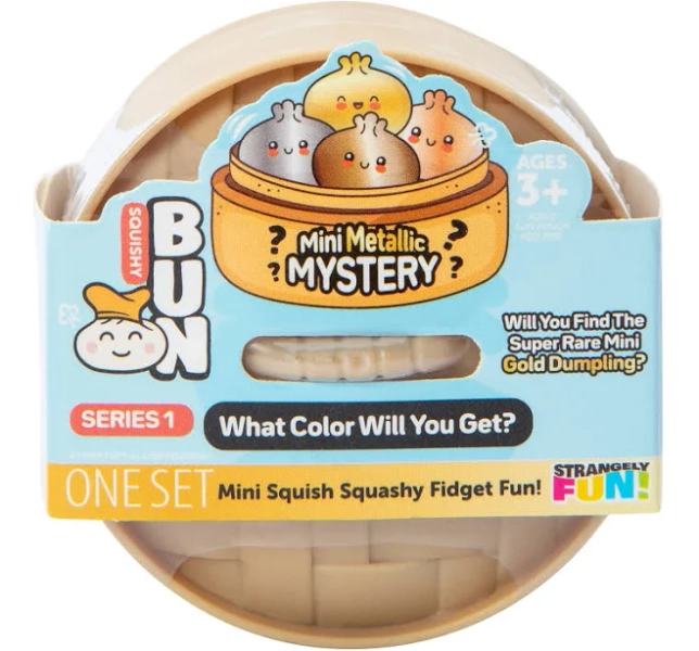 Squishy Dumpling Mini Metallic Mystery Toy