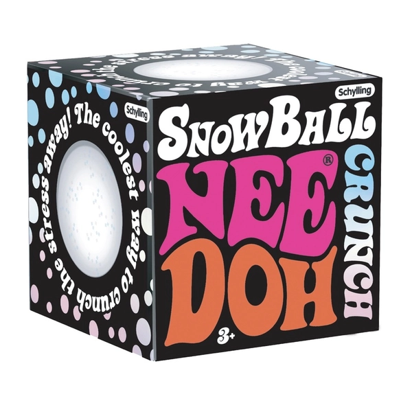 NeeDoh Snow Ball Crunch Fidget Toy
