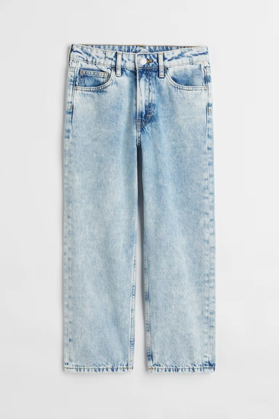 Loose Fit Jeans - Light denim blue