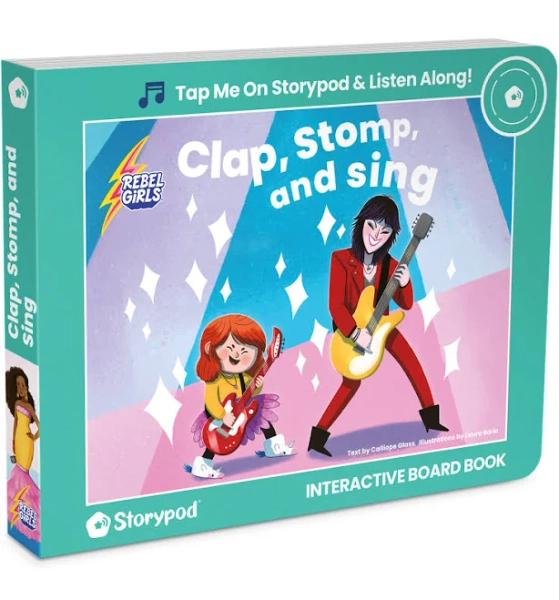 Storypod Interactive Board Book – Clap, Stomp, And Sing – Music Play