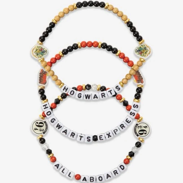 Hogwarts Express Harry Potter 3 Pack Friendship Bracelets