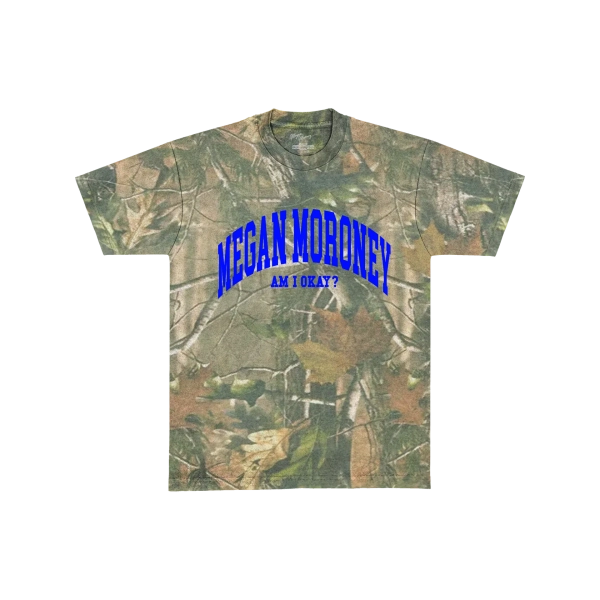 Am I Okay? Camo Tee - S
