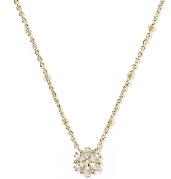 Kendra Scott Mylah Cubic Zirconia Short Pendant Necklace