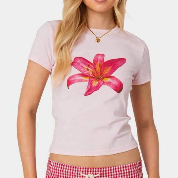 Edikted Women's Daylily T Shirt