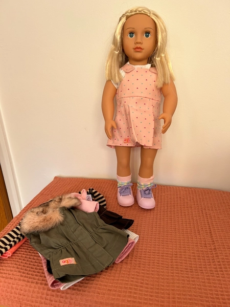Our Generation Doll "Natty" with Extra Outfits