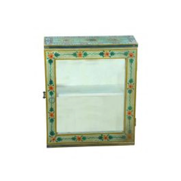 Florence Meadows Hand Painted 1 Door Cabinet