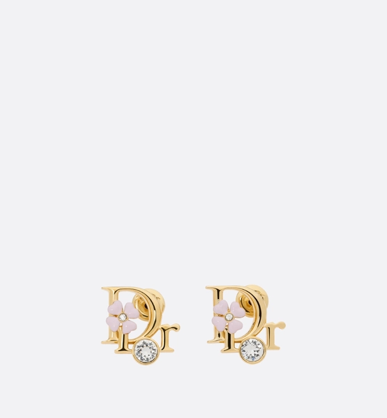 Orecchini a perno Dior Precious Clover