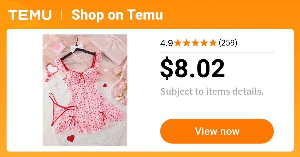 heart print   bow front ruffle hem slip dress   - Temu