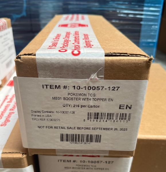 Pokemon TCG Mega Evolution 6 BOX ENHANCED BOOSTER BOX CASE Sealed IN HAND