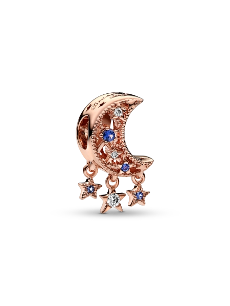 Star & Crescent Moon Charm