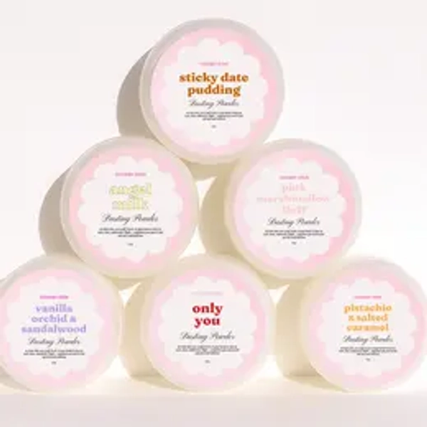 Dusting Powder for Body Care - Talc-Free Fragrance Scented Powder for Body Fragrance - Fluffy Skin Care Cosmetic Body Care