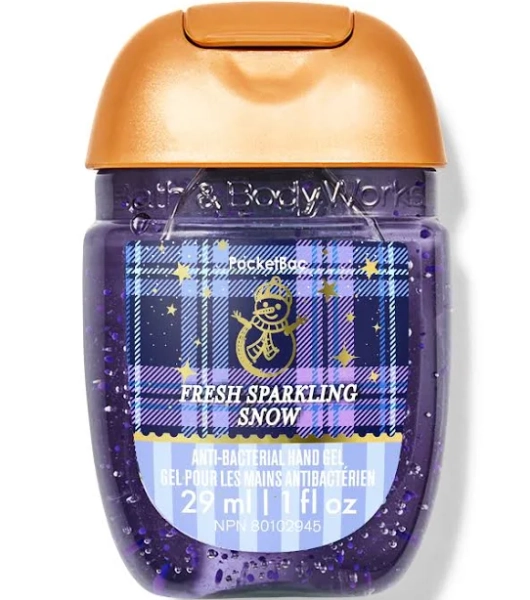 Bath & Body Works Fresh Sparkling Snow PocketBac Hand Sanitizer