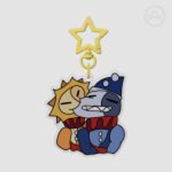 Nova and Frost Keychain by spectralproductions - ACGGOODS