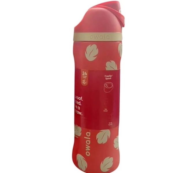 Owala Other | Nwt Owala Color Drop Disney Lilo & Stitch Red Water Bottle With Freesip Spout | Color: Red | Size: Os | Dubbed_In_Style's Closet