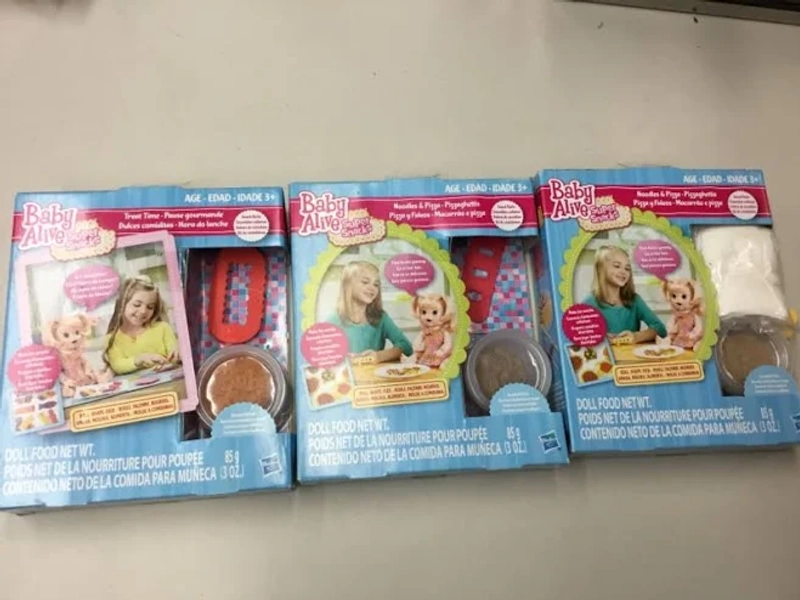 Baby Alive Super Snacks packs - Doll food