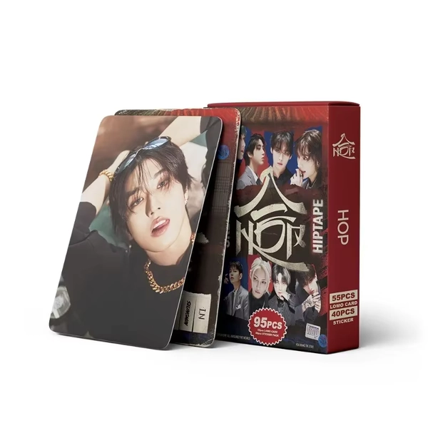95 pz/set KPOP Stray Nuovo Album Collezione di cartoline Carte Lomo Stampa di alta qualità Carte fotografiche Regalo per fan - AliExpress 21