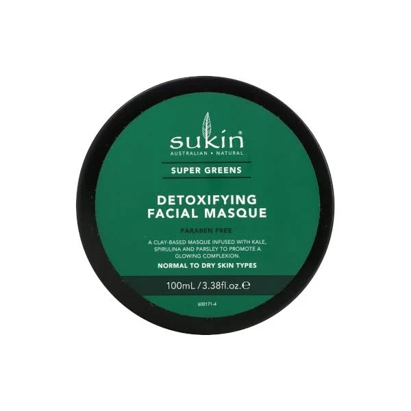 Sukin Detoxifying Clay Masque Super Greens 100ml