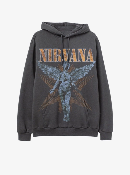 Nirvana In Utero Angel Hoodie