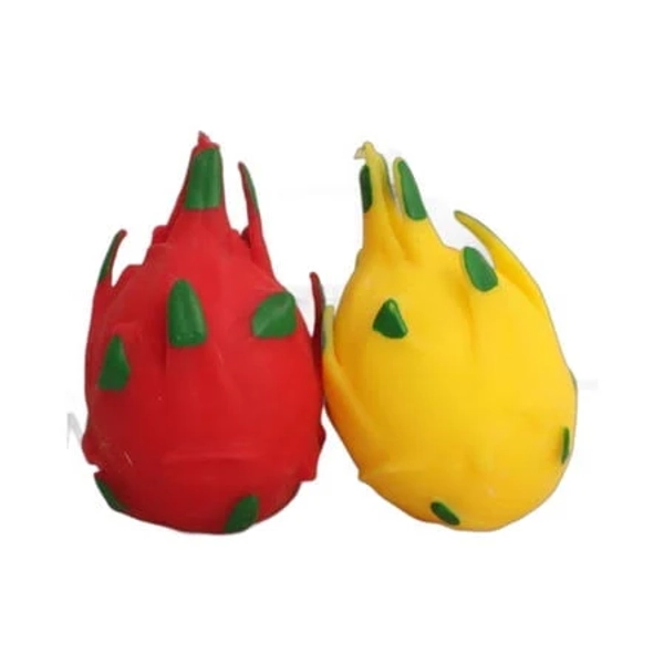 Rirozkan Stress Balls, Slow Rising Squishies, Orange Dragon Fruit Toy, Soft Sensory Fidget Toys, Anxiety Relief Decompression for Adults Office, Size: