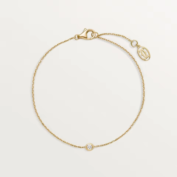 Cartier d'Amour bracelet, brilliant-cut diamond, mini model