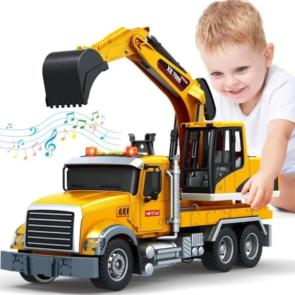 Kids Toys Large Excavator Truck Toy