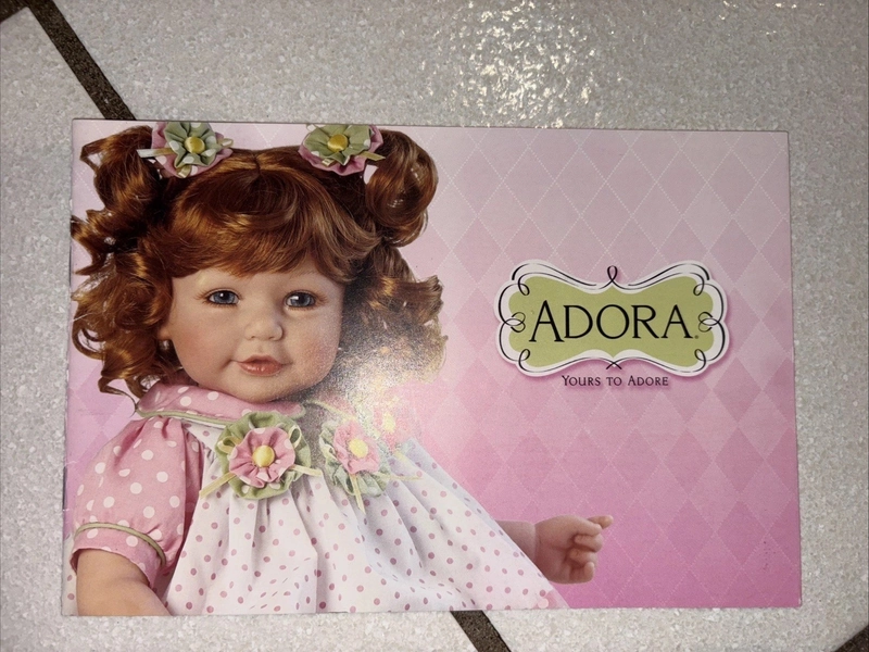 Adora Doll Mini Catalog Magazine Book - Catalog Only! (no doll)