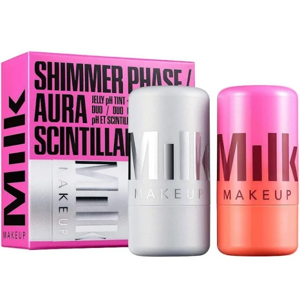 Milk Makeup Shimmer pHase Cooling Water Jelly Tint Highlight Set