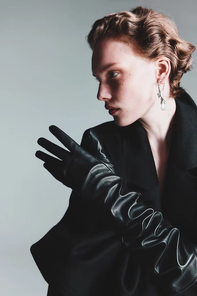 Long Gloves - Black
