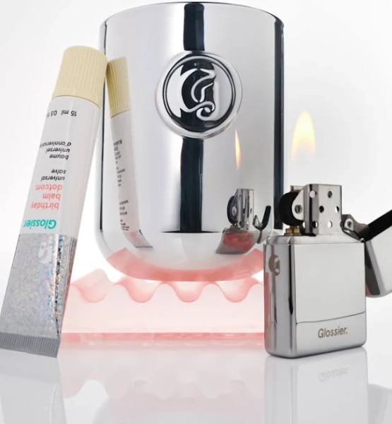 Glossier Birthday Cake Candle