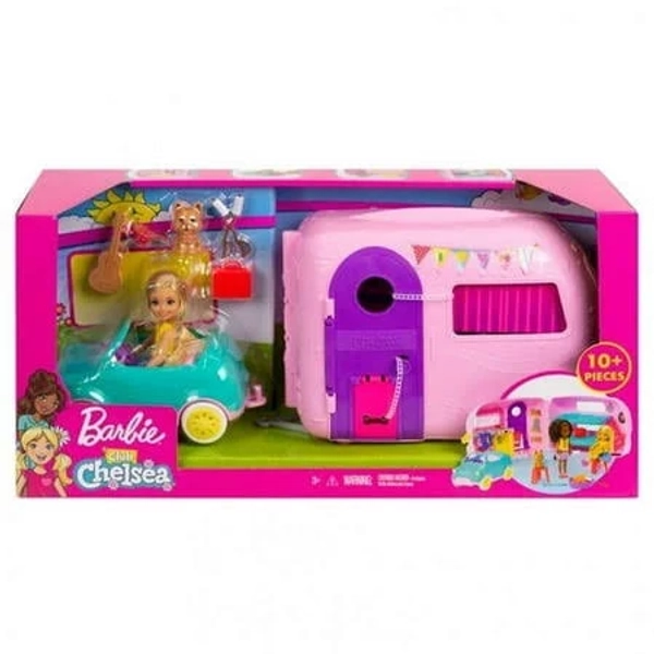 Free2feed Barbie Chelsea Camper Toys