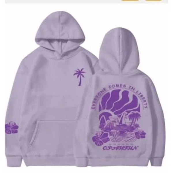 Palmora Pink Palm Graphic Hoodie Oversized Streetwear Sweatshirt for Men & Women, Cozy Pullover, Soft Casual Fashion Hoodie, Adult Unisex, Size: Small