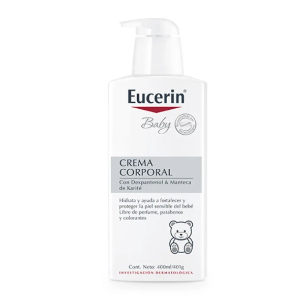 Eucerin Crema Corporal Baby Frasco 400 Ml