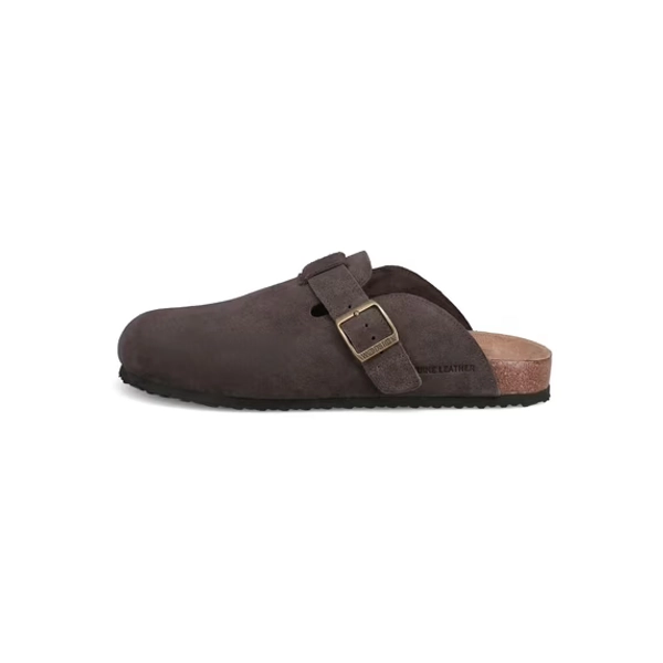 Woodstock Men's Beacon Genuine Leather Comfort Clog Sandal