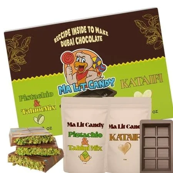 Ma Lit Candy Dubai Chocolate Bar Kit