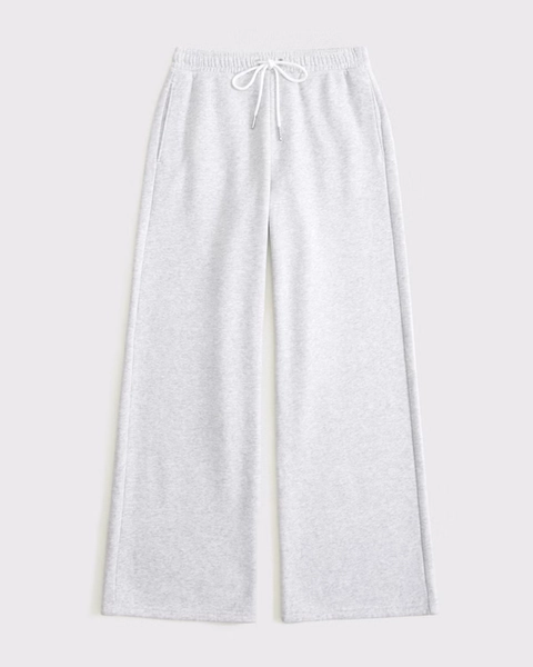 High Rise Wide Leg Sunday Sweatpant
