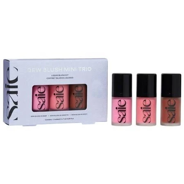 Saie Mini Dew Blush Trio Gift Set