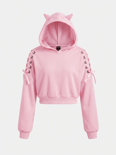 SHEIN Girlism Tween Girls Sweatshirts