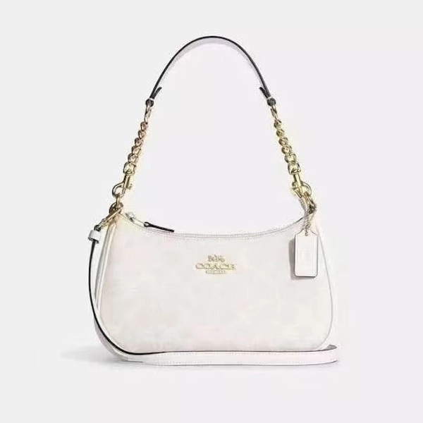 𝕔𝕠𝕒𝕔𝕙 NWT CA548 Teri Shoulder Bag In Signature Canvas New