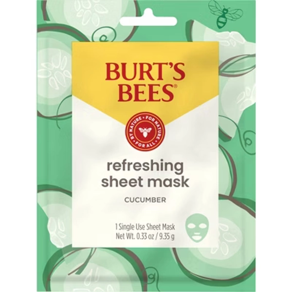 Burt's Bees Refreshing Face Sheet Mask - Cucumber