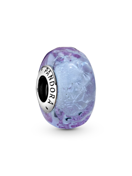 Charm Vetro di Murano Lavanda
