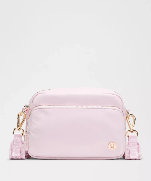 Everywhere Crossbody Bag 2L *L Monogram Metallic - Blissful Pink/Gold - ONE SIZE