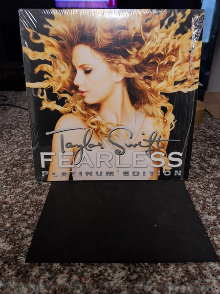 TAYLOR SWIFT "FEARLESS-PLAT<wbr/>INUM EDITION" (180g) [2 LP] SHRINK EXCELLENT NM