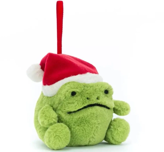 JellyCat Ricky Rain Frog Ornament