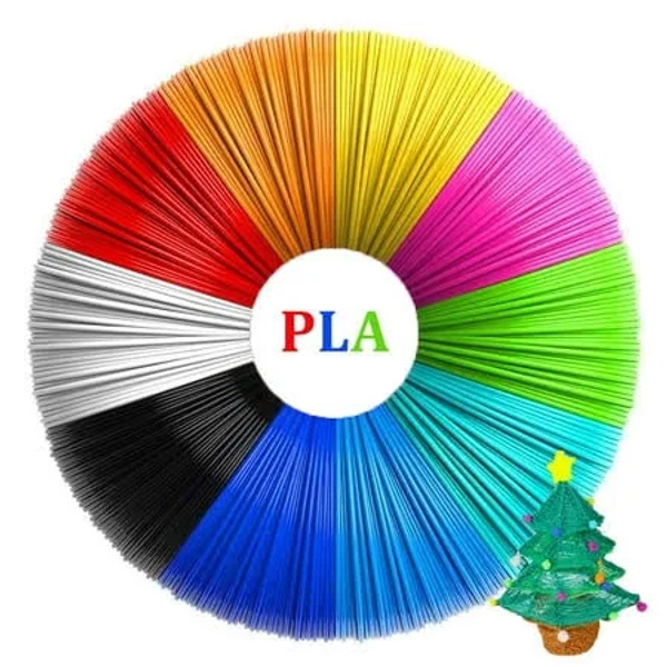 Tekdeals 20 Colors 3D Pen Printer PLA Filament Refills High Precision