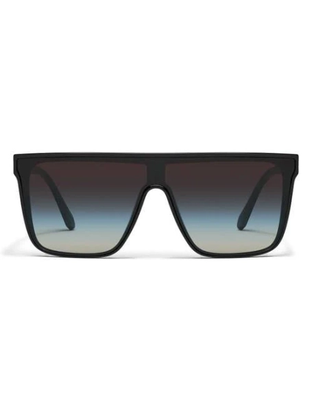 Quay Women's Nightfall Oversize Shield Sunglasses